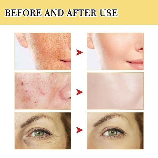 Snail mucin serum bottle with pump