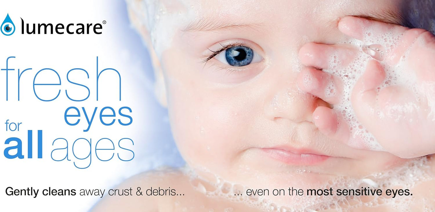 Lumecare Eyelid Wipes, 5 Packs of 20