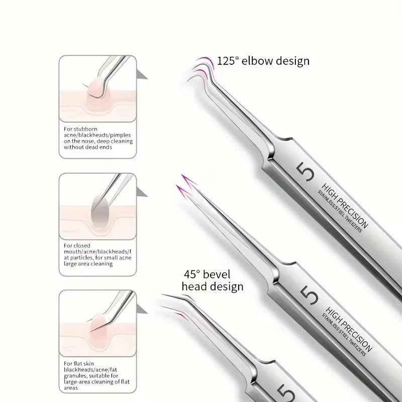 Blackhead extraction tool set full contents