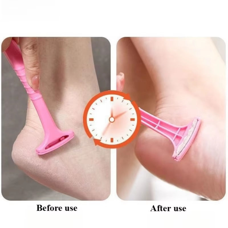 Professional Dead Skin Foot Scraper Exfoliating Smooth Pedicure Hand Razor Knife File Heel Remover Calluses Blade Feet Care Tool