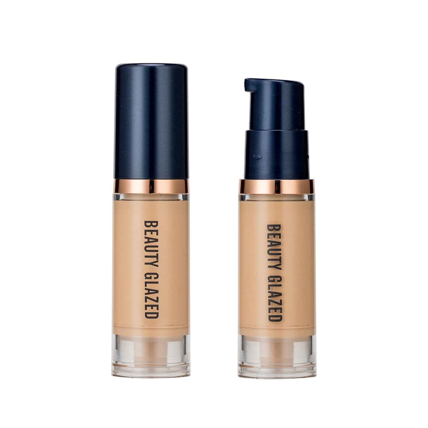 Colour-correcting primer swatches on skin