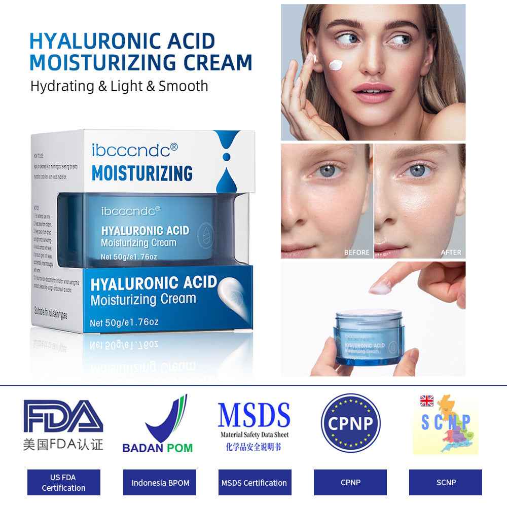 The Weightless Moisturiser – Hydrogel Face Cream for Oily & Combination Skin