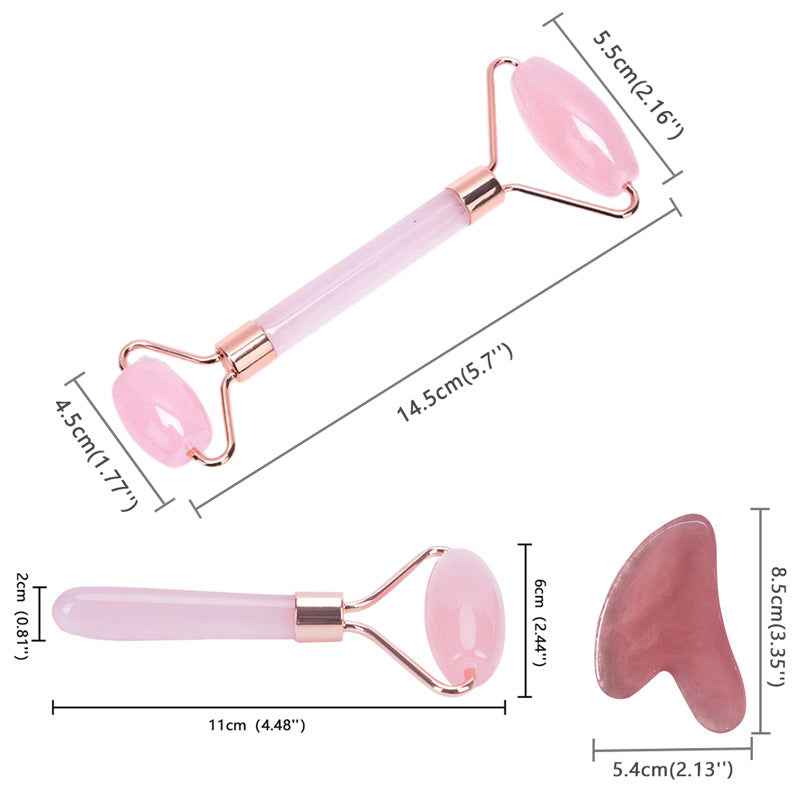 Face Roller & Gua Sha Set – The 5-Minute Glow Ritual
