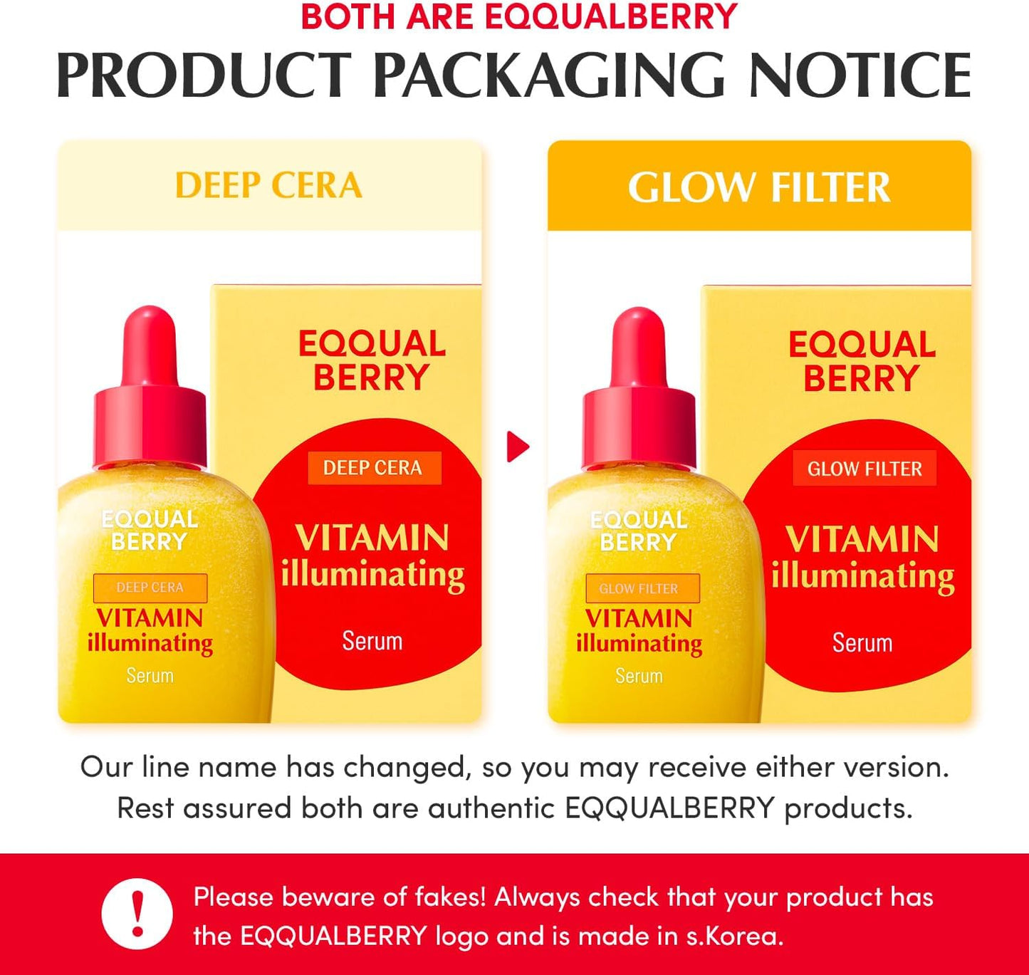 EQQUALBERRY - Vitamin Illuminating Serum