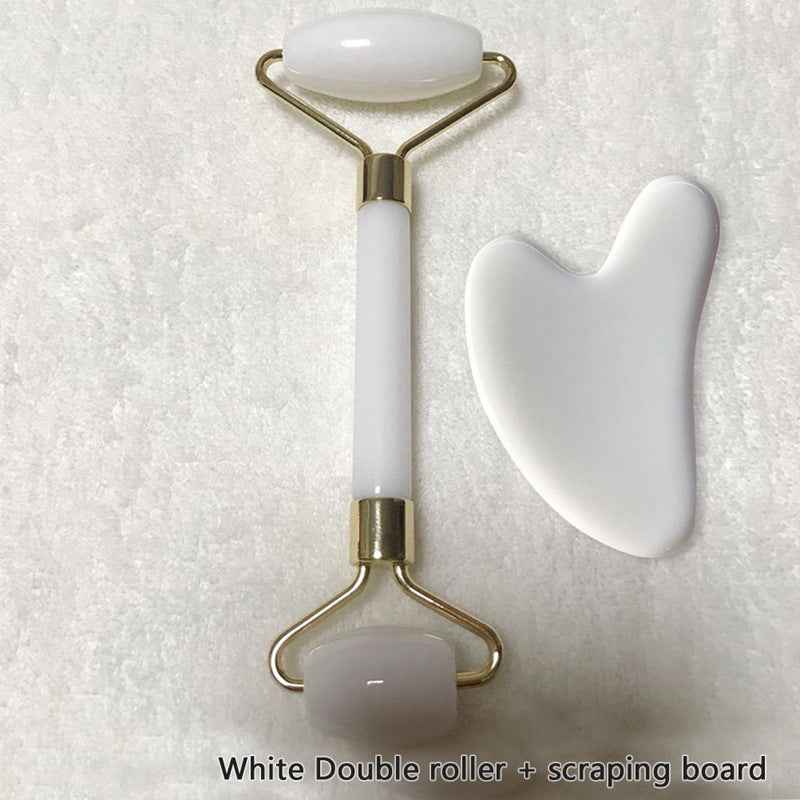 Face Roller & Gua Sha Set – The 5-Minute Glow Ritual