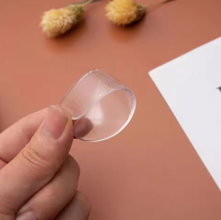 Reusable silicone eye patches for crow's feet