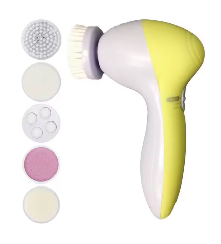 5-in-1 facial cleansing brush colour options