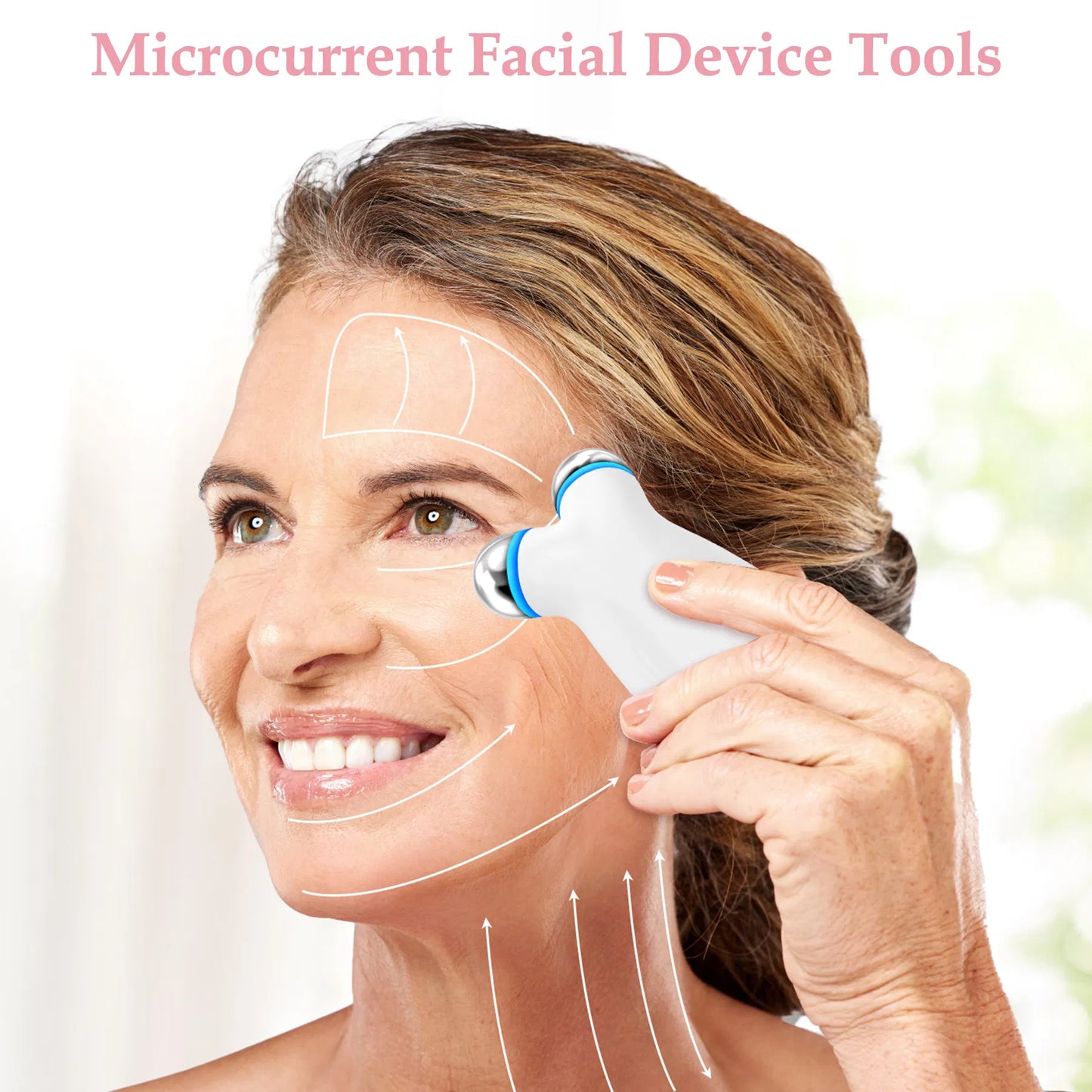 Microcurrent face lift device box contents