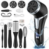 Electric Dust Cleaner And Foot Grinder LCD Digital Display