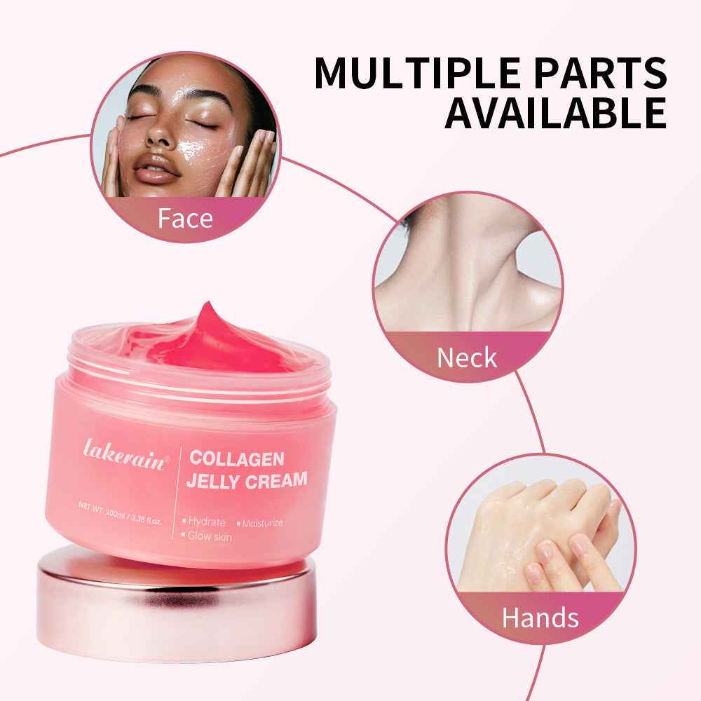 Collagen jelly cream that doubles as a ten-minute mask