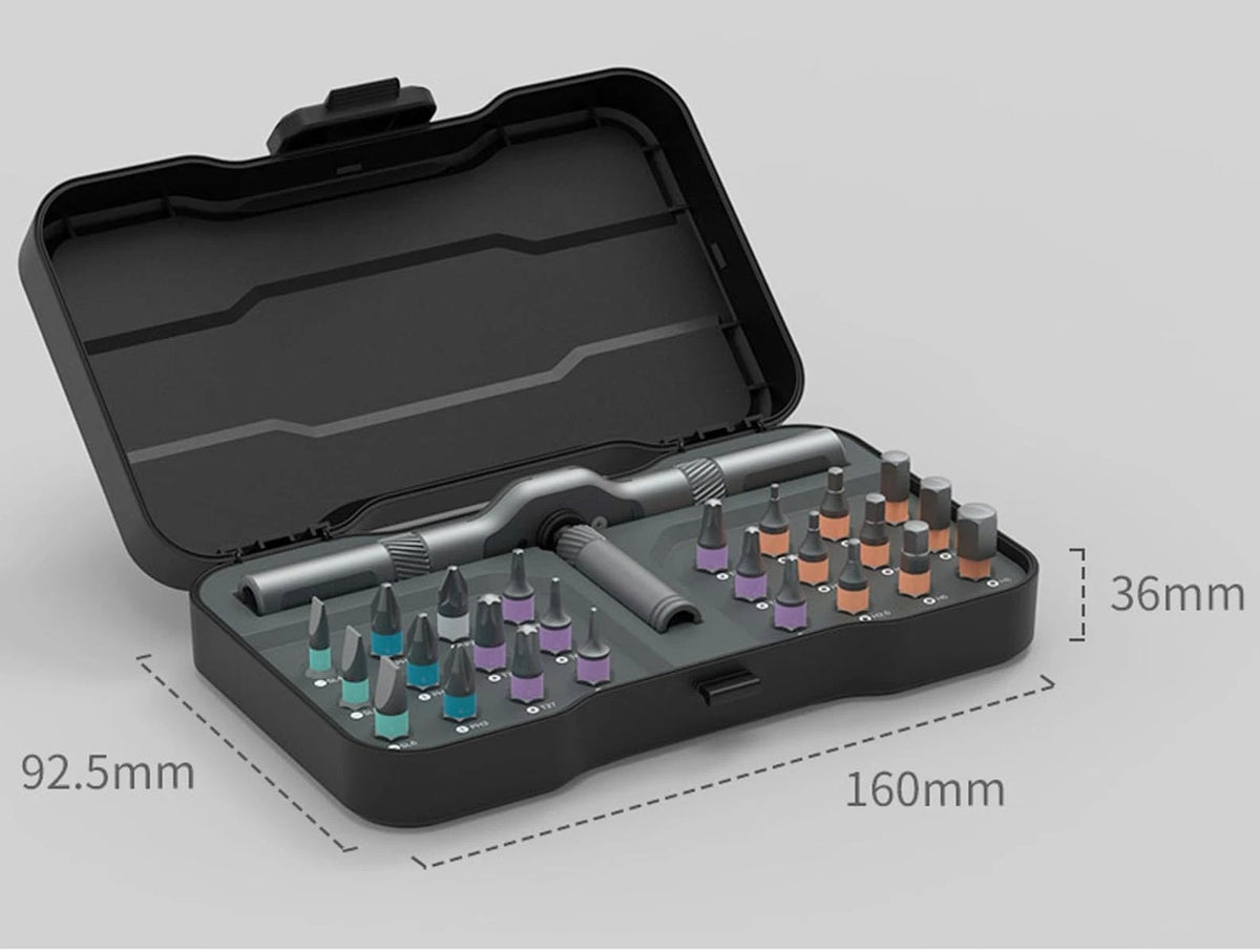 24-in-1 Magnetic Ratchet Screwdriver Set – Precision Repair Tool Kit