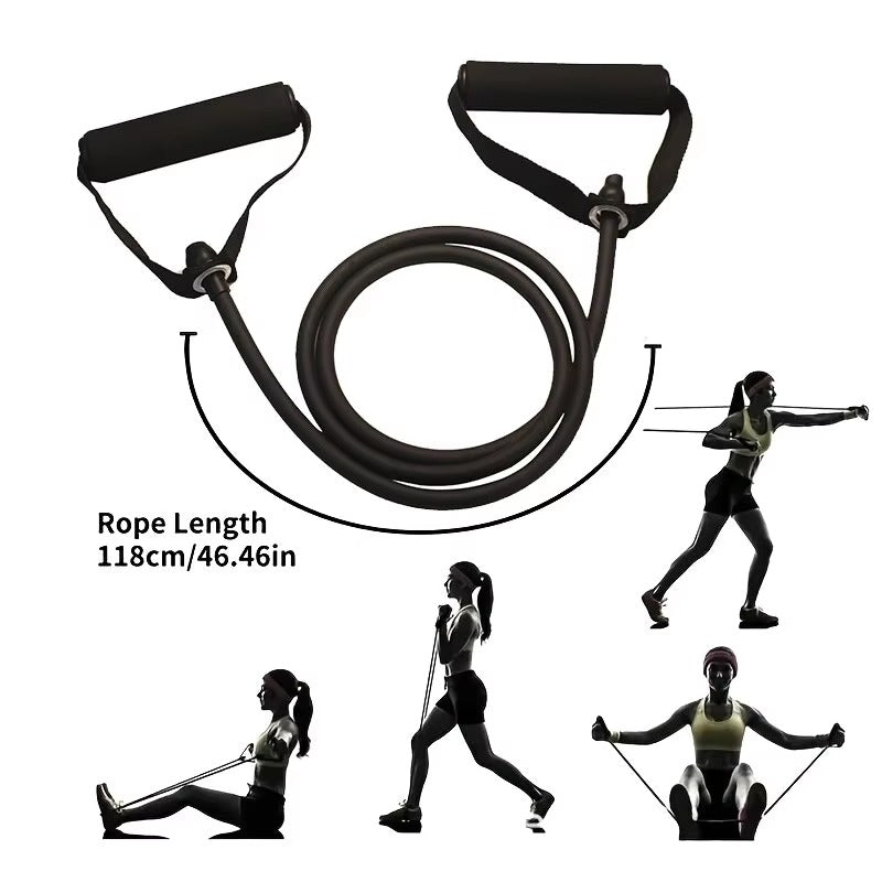 Resistance Bands With Handles, Exercise Bands, Workout Bands With Handles For Men Women, Strength Training Equipment At Home 30LB