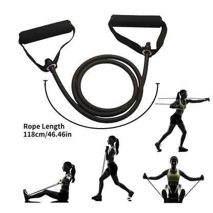 Resistance Bands With Handles, Exercise Bands, Workout Bands With Handles For Men Women, Strength Training Equipment At Home 30LB