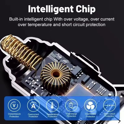 350W USB Car Charger PD QC3.0 USB C Car Phone Charger Type C Adapter for iPhone Samsung Huawei Xiaomi Quick Charge ﻿