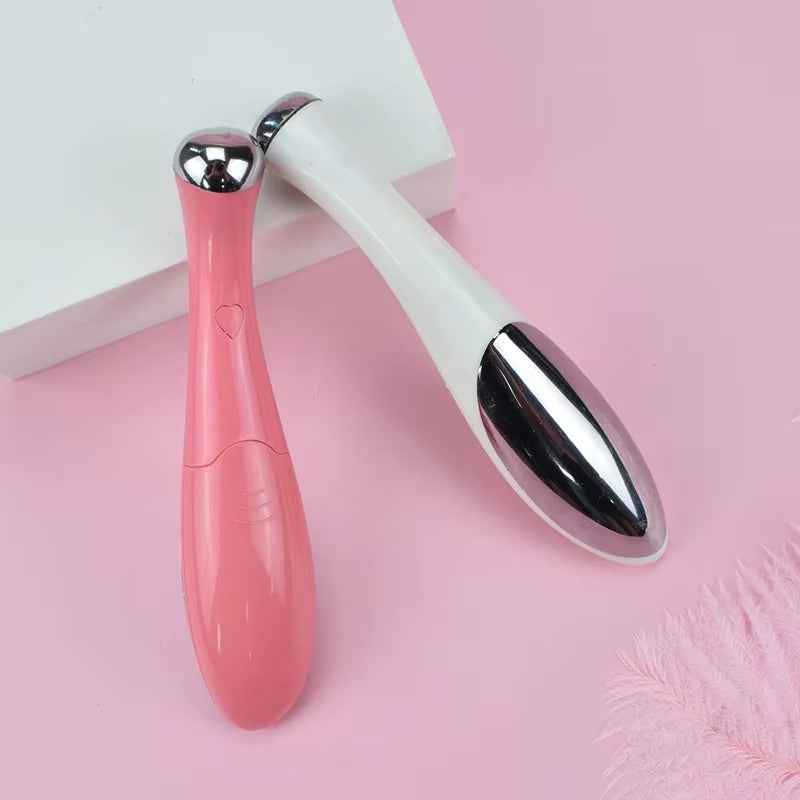 Electric eye massager for de-puffing tired eyes