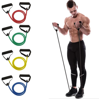 Resistance Bands With Handles, Exercise Bands, Workout Bands With Handles For Men Women, Strength Training Equipment At Home 30LB
