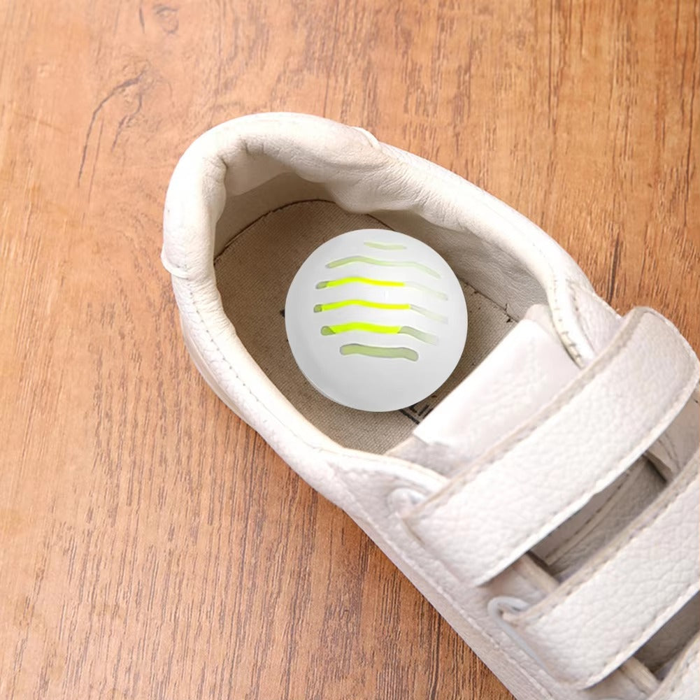 6pcs Deodorant Balls For Shoes Jasmine Scent Fresheners Footwear Shoe Closet Toilet Deodorization Long-lasting Aromatic