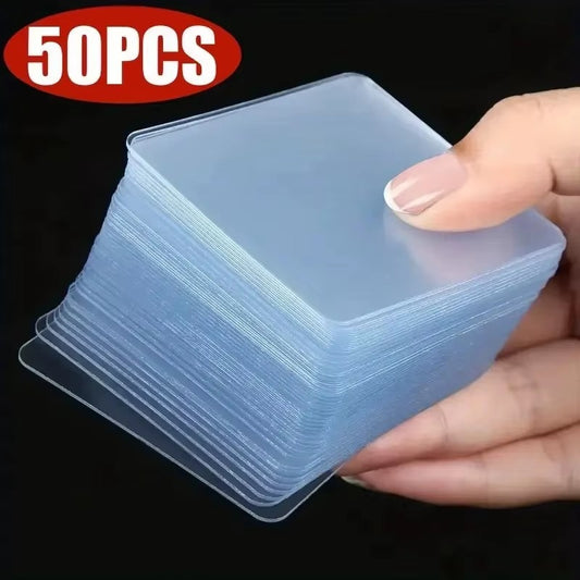 50pcs Heavy-Duty Nano Tape - Strong Double-Sided Adhesive, No Residue, Transparent & Removable for All Surfaces, Home, Car, DIY,