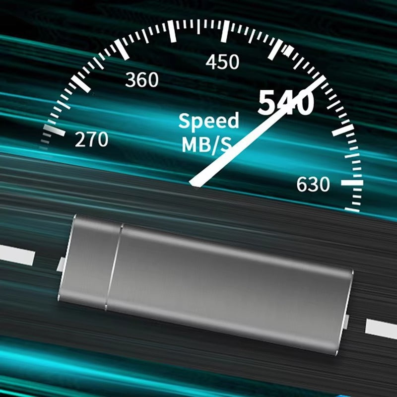 2025 New External Hard Drive SSD 1TB High-capacity Type-C Interface High-speed Mini Portable External Ssd for Laptops desktop