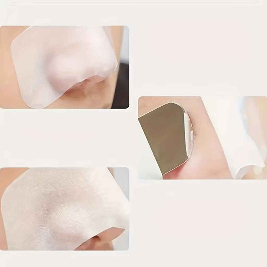 Cat's paw shaped blackhead tool held in hand