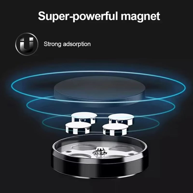 Magnetic Car Phone Holder Universal Car Phone Stand for iPhone Xiaomi Huawei Samsung Dashboard Wall Mounted Car Magnet Sticker Silver