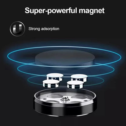 Magnetic Car Phone Holder Universal Car Phone Stand for iPhone Xiaomi Huawei Samsung Dashboard Wall Mounted Car Magnet Sticker Silver