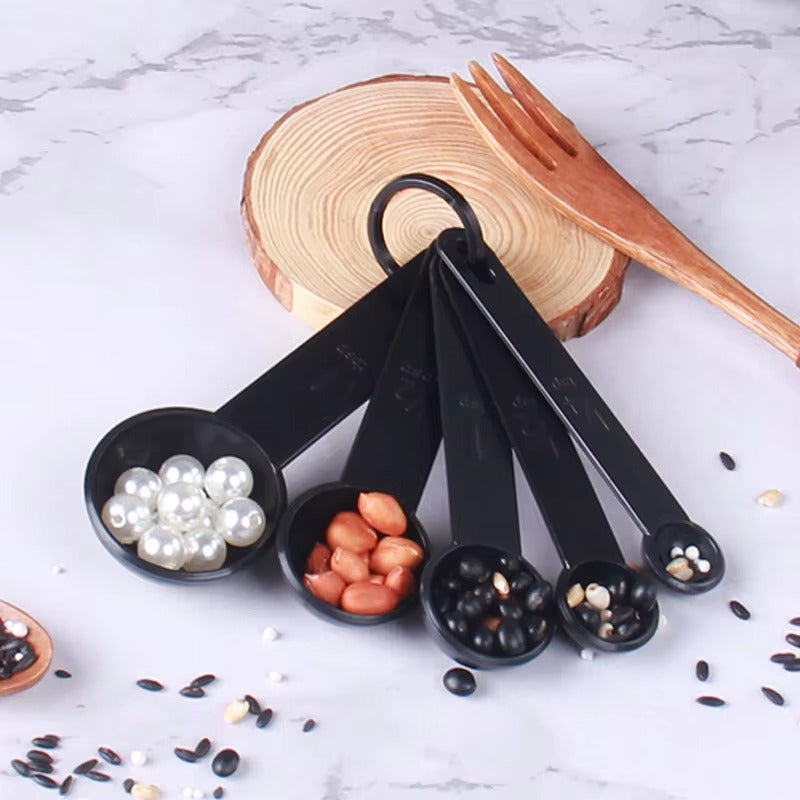 5pcs Measuring Tools Kitchen Measuring Spoons Teaspoon Sugar Scoop Cake Baking Flour Measuring Cups Kitchen Measuring Spoons