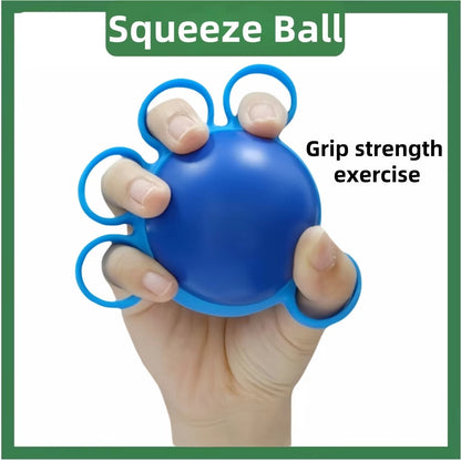 Hand Grip Strength Training Ball Finger Exerciser Rehabilitation Sports Equipment for Grip Strength And Hand Dexterity