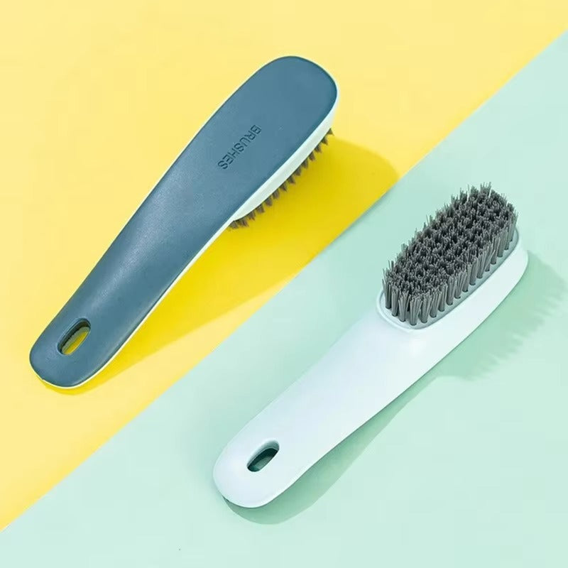 Shoe Cleaning Brush Plastic Clothes Scrubbing Household Multi-functional Cleaning Tools Commercial Washing Brush Accessories Color:Blue