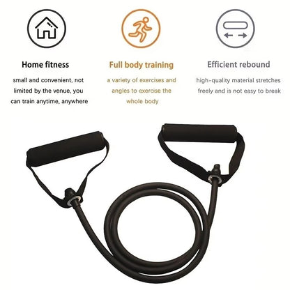 Resistance Bands With Handles, Exercise Bands, Workout Bands With Handles For Men Women, Strength Training Equipment At Home 30LB