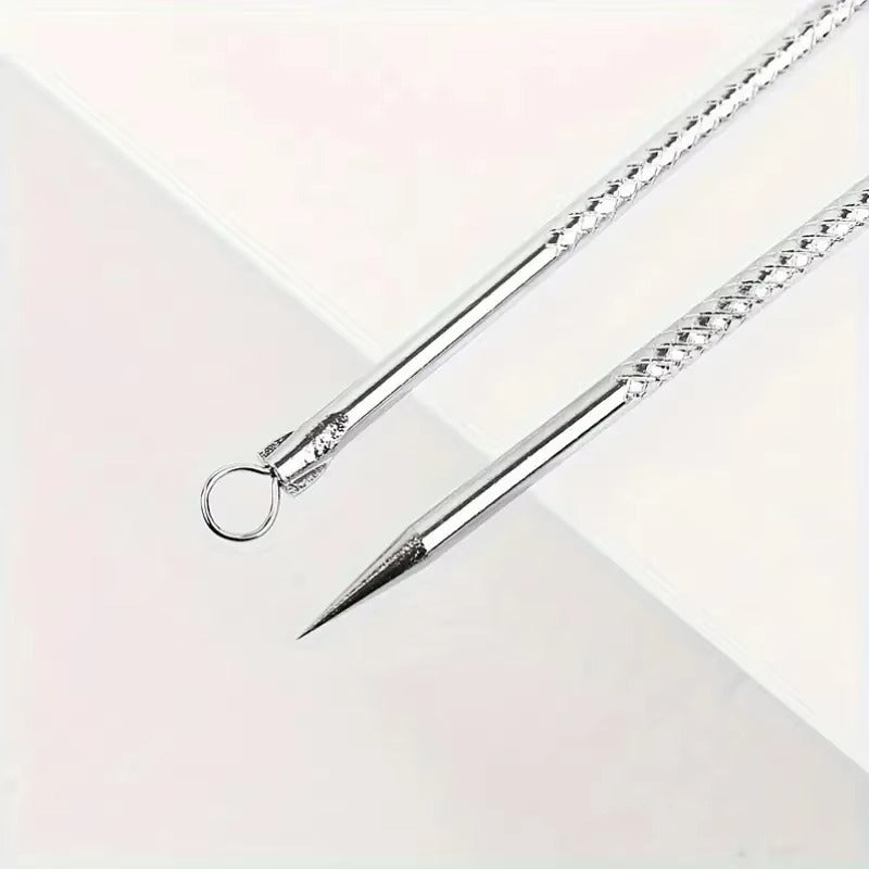 1pc Stainless Steel Blackhead Comedone Acne Blemish Extractor Remover Face Skin Care Pore Cleaner Needles Remove Tools Hot