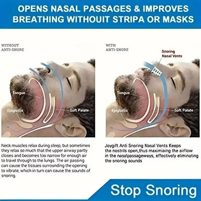Mini Snore Stopper Anti Snoring Nasal Dilator Breathing Cones Congestion Aid Sleeping Aid Equipment Stop Snoring Nasal Dilators