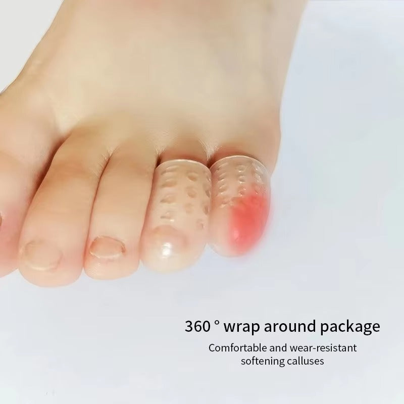 10Pcs Toe Covers Silicone Toe Caps Anti-Friction Breathable Toe Protector Prevents Blisters Toe Caps Cover Protectors Foot Care