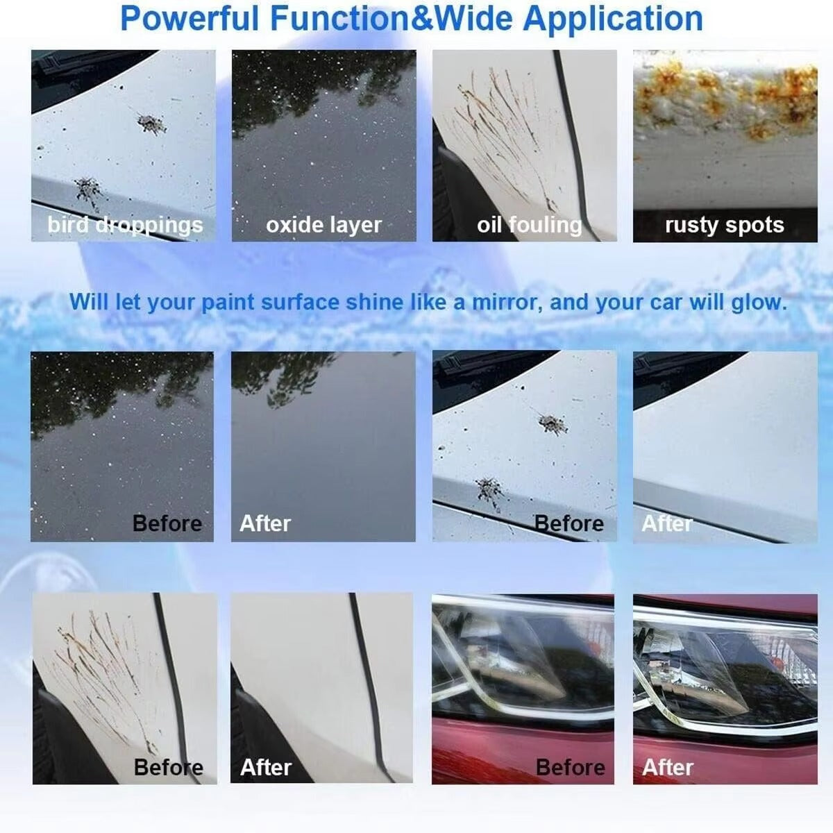 500g Car Wash Clay Bar Paint Detail Cleaning Magic Mud Packed in PVC Box