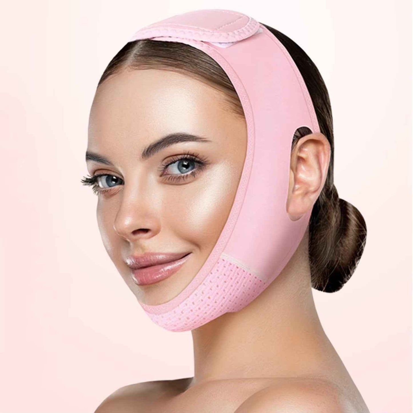 Chin and jawline firming band packaging