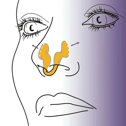 2pcs Mini Stop Snoring Device Silicone Elastic Nose Clip Anti-Snoring Supplies To Prevent Snoring Good Sleep Orange