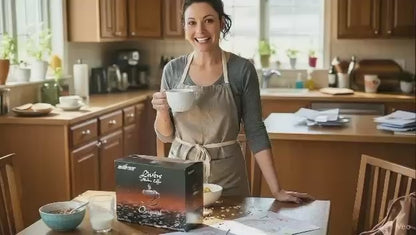 Liven Latte Alkaline Coffee – World’s 1st Alkaline Coffee, 20 Sachets