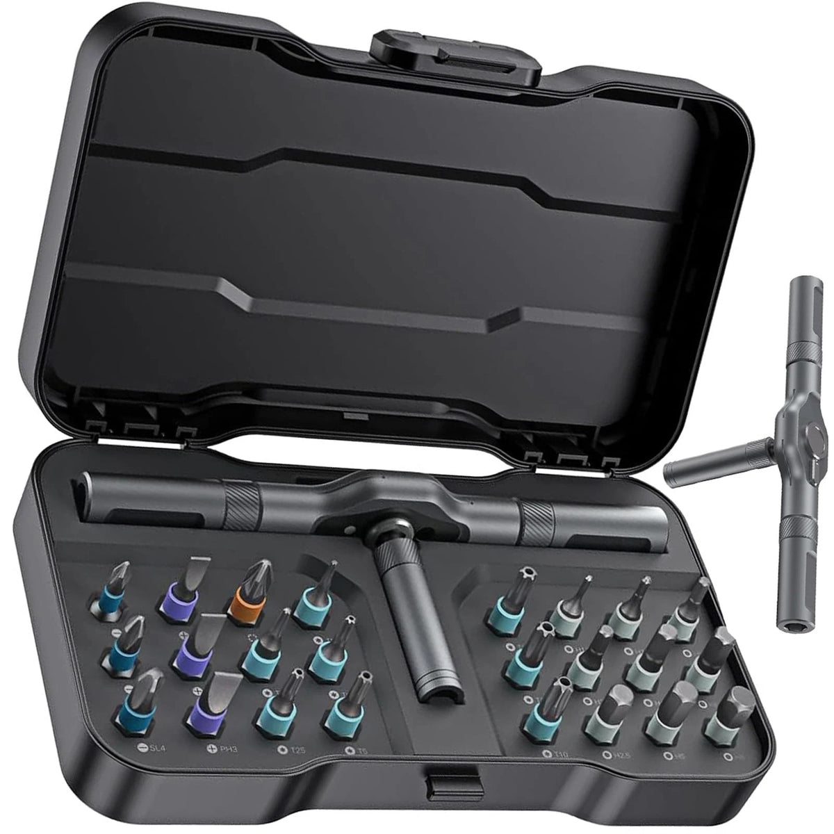24-in-1 Magnetic Ratchet Screwdriver Set – Precision Repair Tool Kit